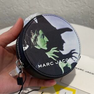 Marc Jacobs x The Wizard of Oz Black Round Coin Purse NWT